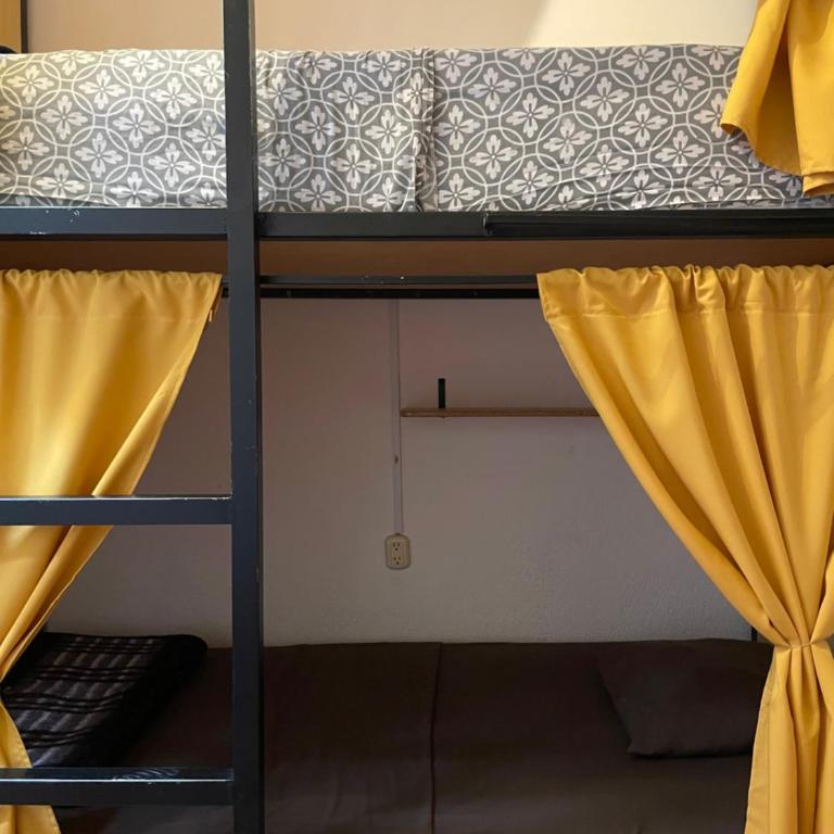 Hostal La Isla - Cama en habitación compartida mixta de 4 camas - 1