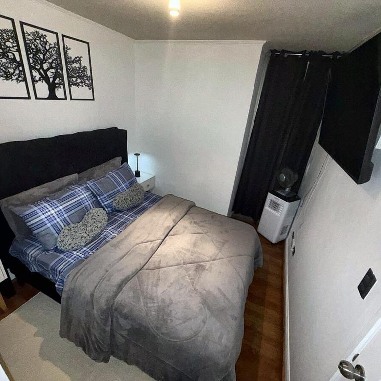 Apartment with AC Terrace Metro Lines 2 y 3 y 5 Tourism Work - One-Bedroom Apartment - 6
