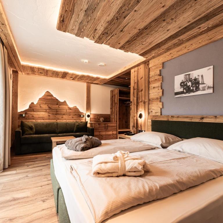 Garni Hotel Residence Diamant - Chambre Double Deluxe avec Balcon - 1