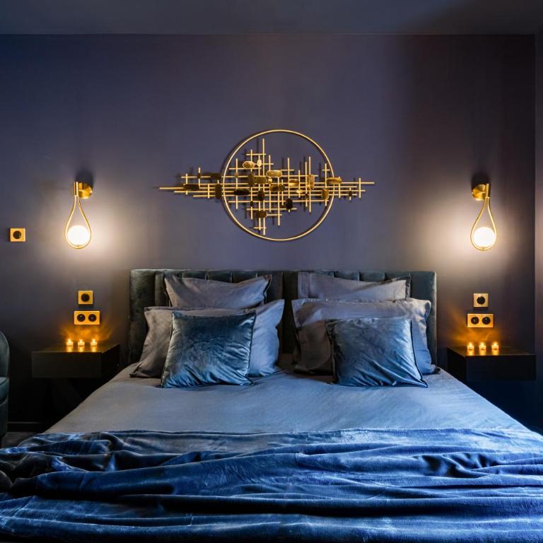 Suite Balneothérapie Hammam Bleue et Or - Appartamento con 1 Camera da Letto - 15
