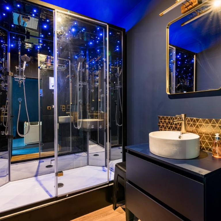 Suite Balneothérapie Hammam Bleue et Or - Appartamento con 1 Camera da Letto - 5