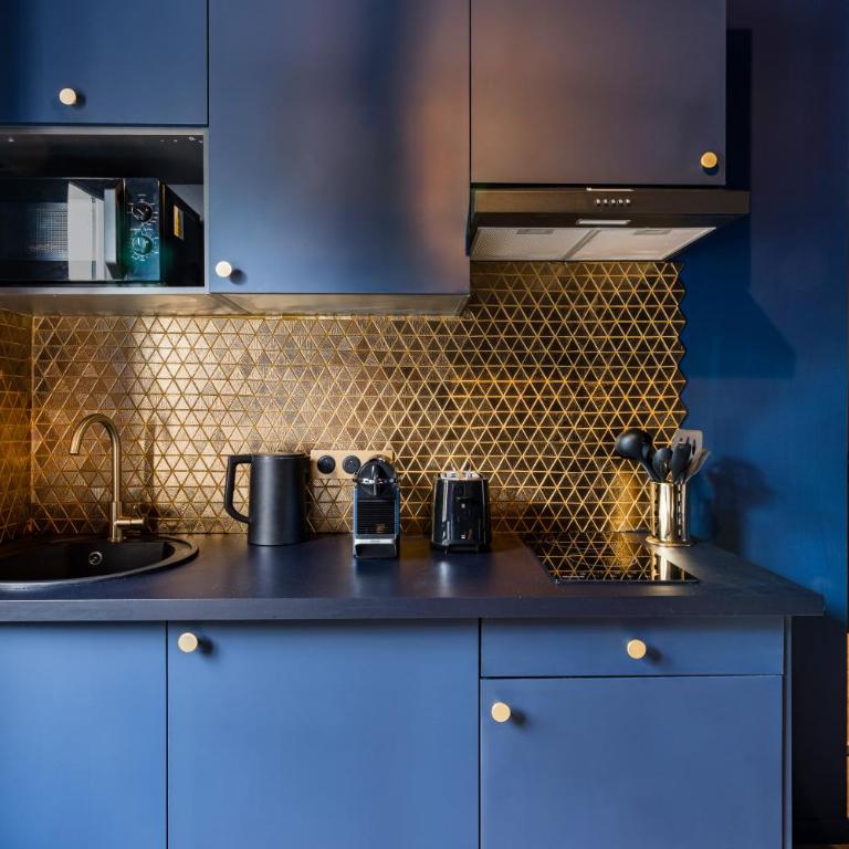 Suite Balneothérapie Hammam Bleue et Or - Appartamento con 1 Camera da Letto - 7
