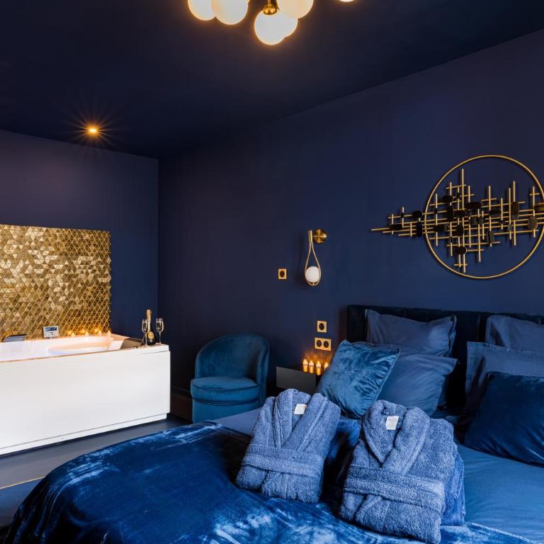 Suite Balneothérapie Hammam Bleue et Or - Appartamento con 1 Camera da Letto - 2