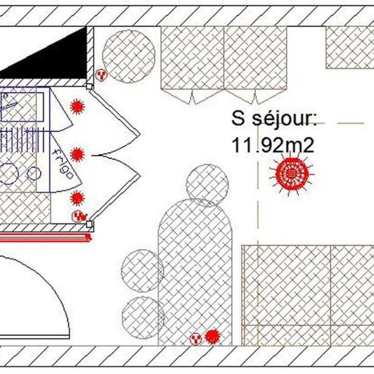 Studio Meublé L'Observatoire pour 2 - Appartement 1 Chambre Supérieur avec Balcon - 15