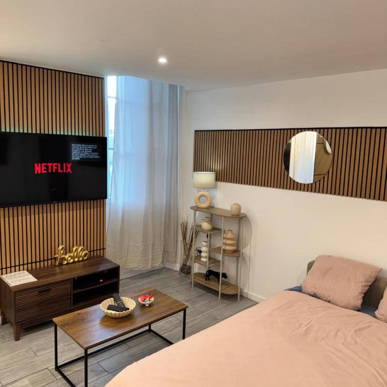 Studio neuf cosy climatisé netflix Marseille - Studio - 10