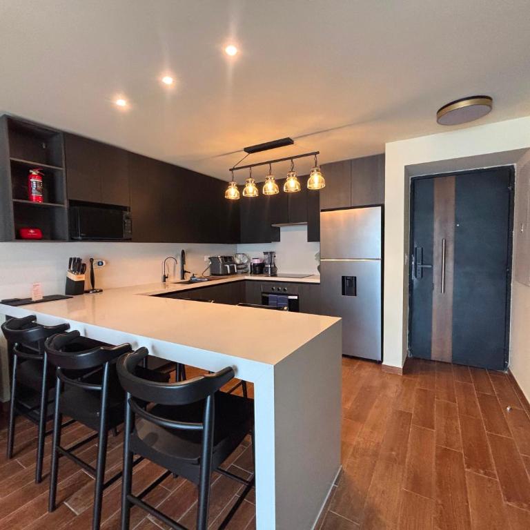 Departamentos exclusivos, equipados y amueblados en Torre Barrio Vergel - Apartamento Premium de 1 dormitorio - 1