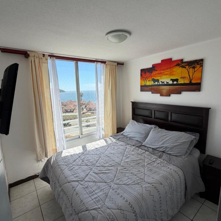 Departamento hermosa vista al mar y a pasos de la playa - Three-Bedroom Apartment - 8