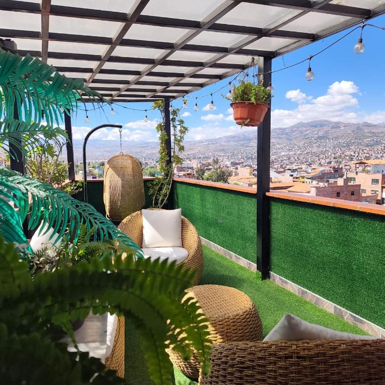 Apartamento Vista Panoramica Ayacucho - Habitación Cuádruple con terraza - 9
