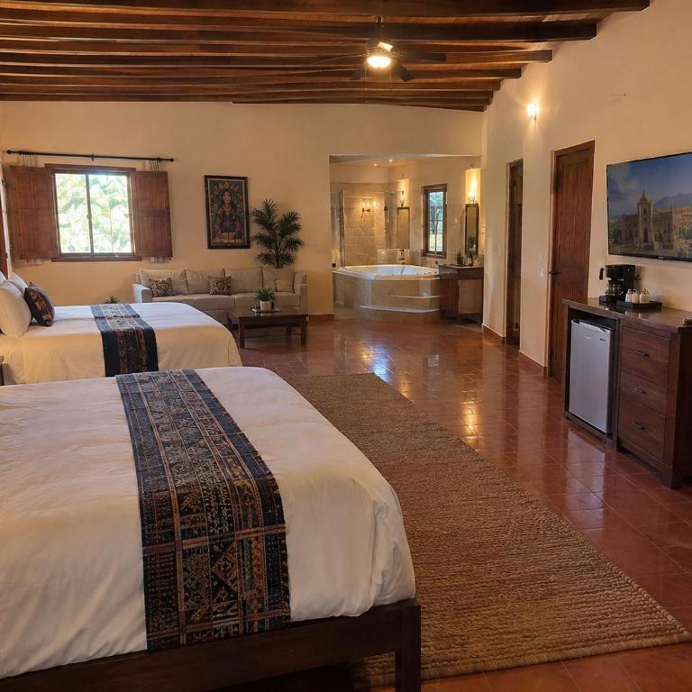 Flor de loto - Double Room with Private Bathroom - 2