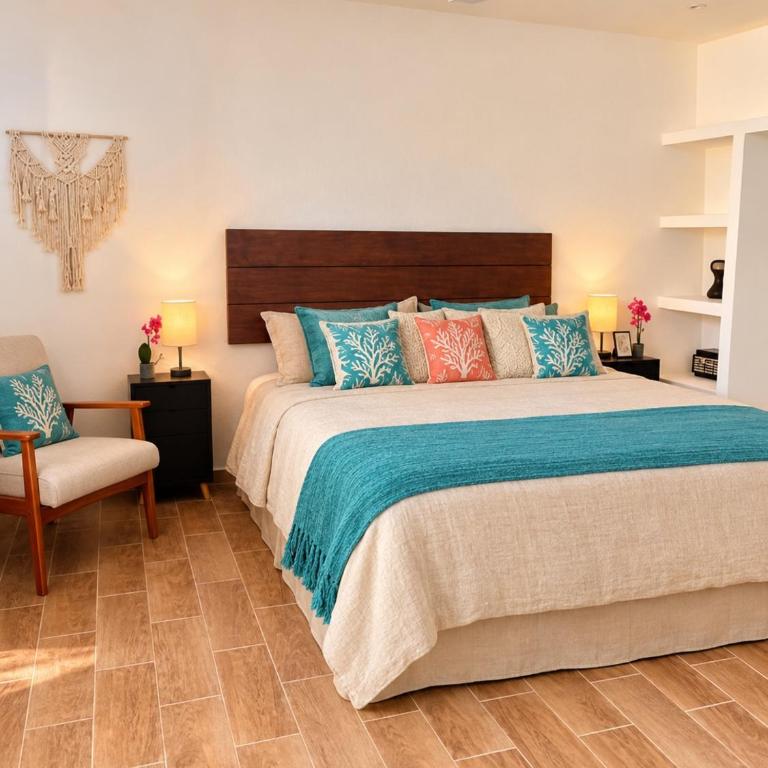 Mar y Chelo Luxury Aparments - Deluxe Apartment mit Balkon und 2 Schlafzimmern - 18