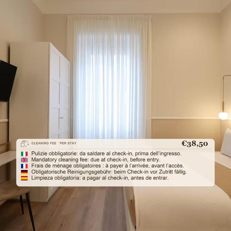 St Peter & Vatican Luxury Suites - Boutique Suites in Rome Centre & Vatican - AC, Wifi & Metro 5 min - Chambre Double avec Salle de Bains Privative - 12