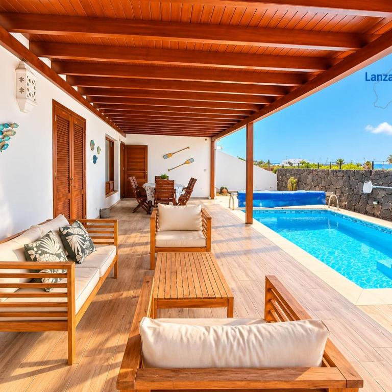 Eco-Villa del Mar - Private Pool & Sea Views - Villa mit 3 Schlafzimmern - 1