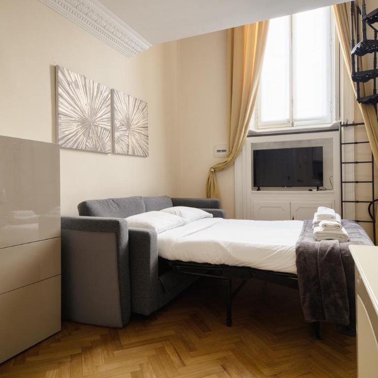 Cozy Central loft - 1 min M1 Conciliazione - Appartamento con 1 Camera da Letto - 12