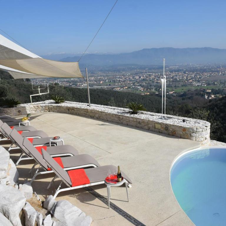 VILLA FARFALLA & GUESTHOUSE - The world unique property with an openable roof - Villa con Piscina Privata - 51