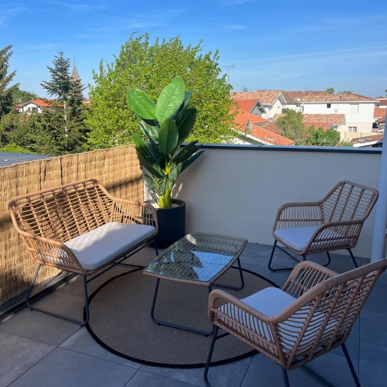 Joli Appartement avec terrasse Bassin d'Arcachon - Apartment - 8