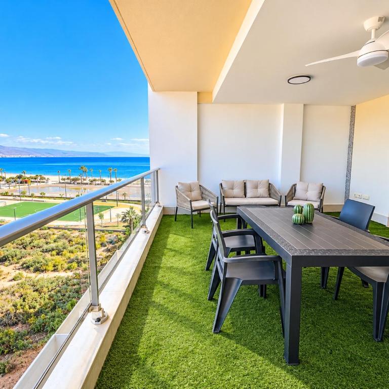 Mar y Sal 11 Suites, parking, gran terraza con vistas al mar, 2 Hab y piscina - Apartamento de 2 dormitorios - 1
