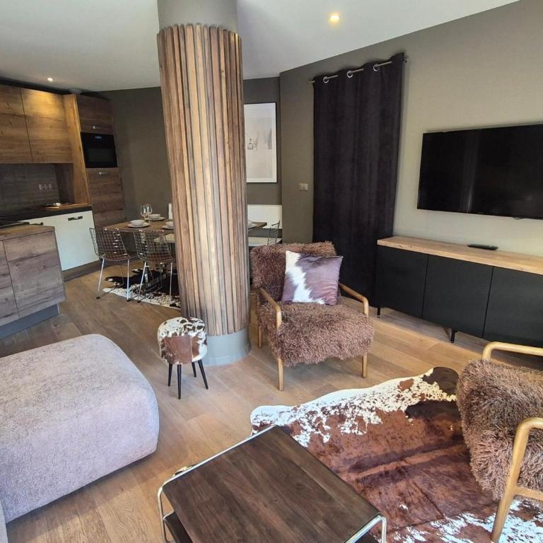 Avoriaz: Espace bien-être, 8 pers, 90 m² - Apartment mit 3 Schlafzimmern - 8
