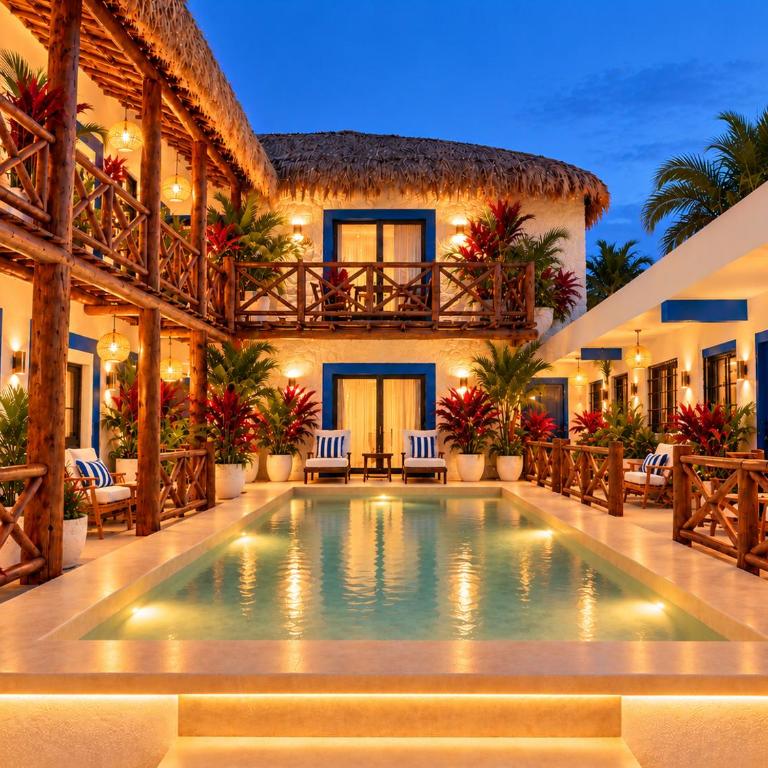 Hotel Holbox Centro Suites - Vierbettzimmer - 2