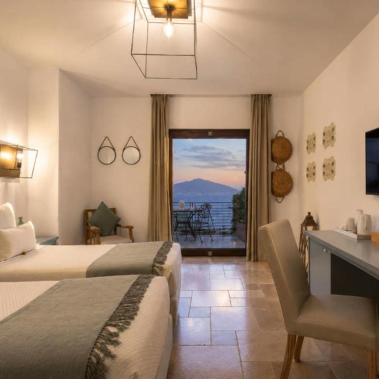 Romantic Relais Sorrento - Camera Deluxe Matrimoniale/Doppia con Letti Singoli con Vista Mare - 2