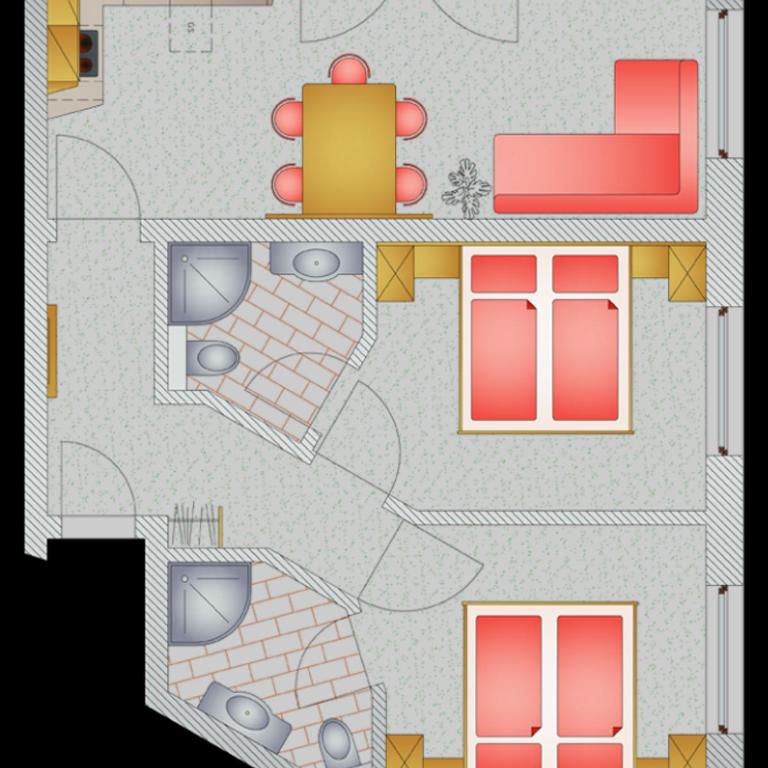Landhaus Wildes Wasser - Apartment mit 2 Schlafzimmern - 5