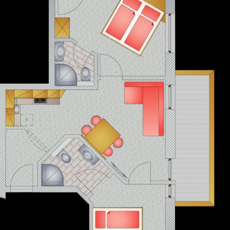 Landhaus Wildes Wasser - Apartment mit 2 Schlafzimmern - 5