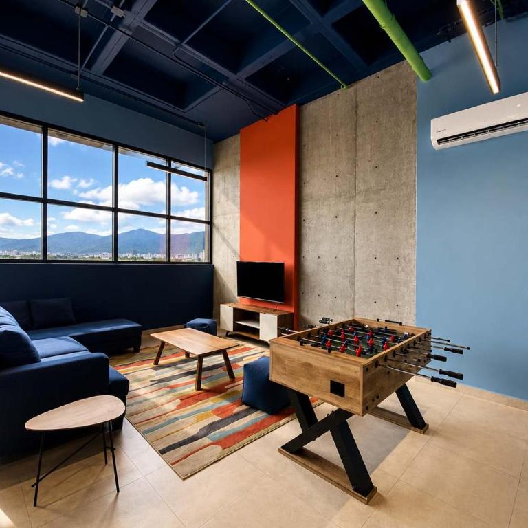 Parkfront Luxury Apt w Terrace BBQ & Gym - Apartamento - 31