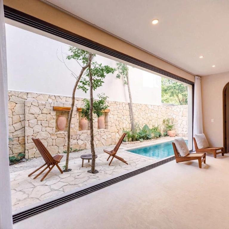 Shanti Villa - 4BR Tropical Retreat with Rooftop Pool - Villa - 20