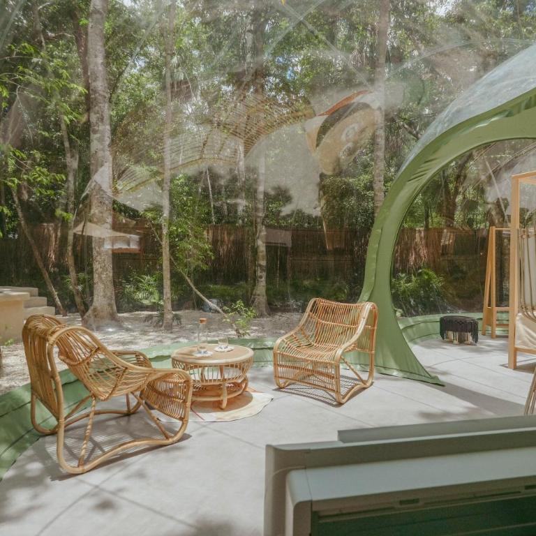 Óom Bubble Boutique Glamping by RUHA - Suite con cama grande - 5