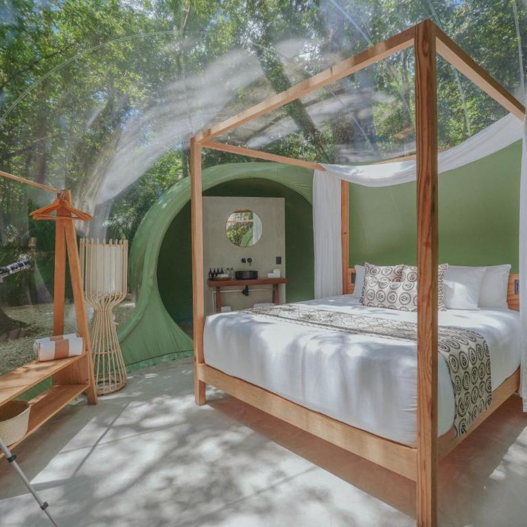 Óom Bubble Boutique Glamping by RUHA - Habitación Doble con patio - 6