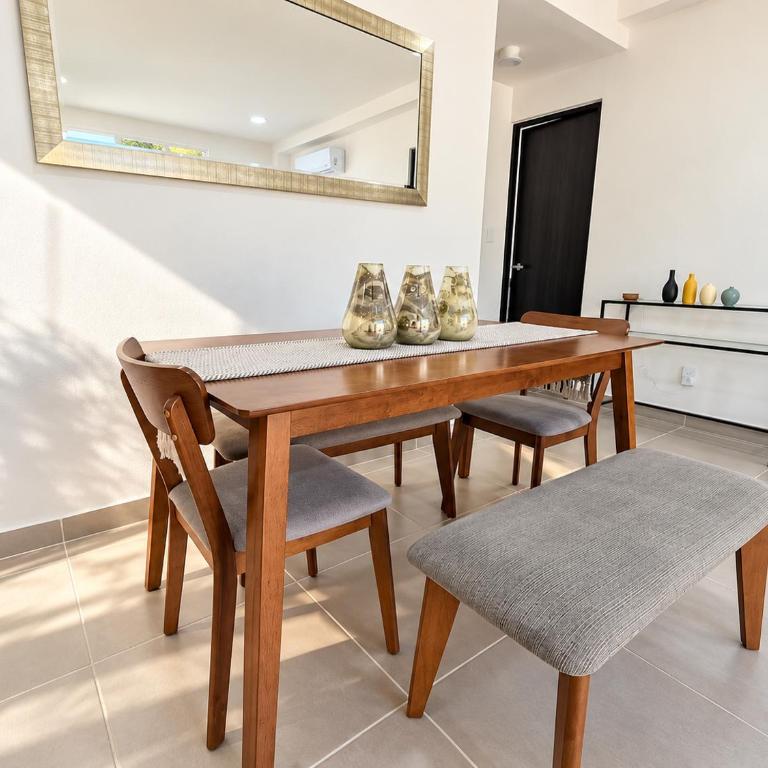 Departamento en Acapulco Con Alberca y Club de Playa Planta Baja - Three-Bedroom Apartment - 24