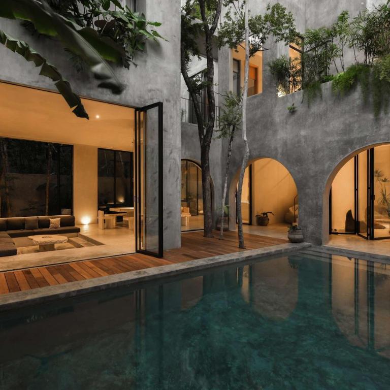 Villa Shalva & Aviv 10BR villa duo 3 pools Aldea Zama - Villa - 28