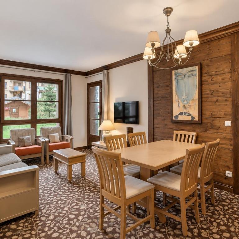 Arc 1950, Appartement 2 chambres, 06 pers, Vue Montagne, Sauna, Hammam, Jacuzzi, salle de fitness, Piscine extérieure chauffée - Apartamento de 2 dormitorios - 1