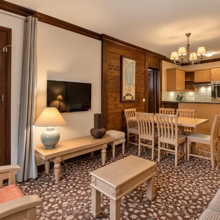 Arc 1950, Appartement 2 chambres, 06 pers, Vue Montagne, Sauna, Hammam, Jacuzzi, salle de fitness, Piscine extérieure chauffée - Apartamento de 2 dormitorios - 2
