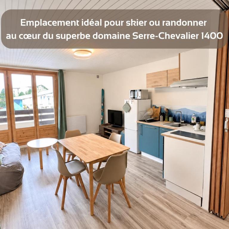 Studio 4 pers - Serre Chevalier Aravet, pied des pistes - Studio with Mountain View - 4