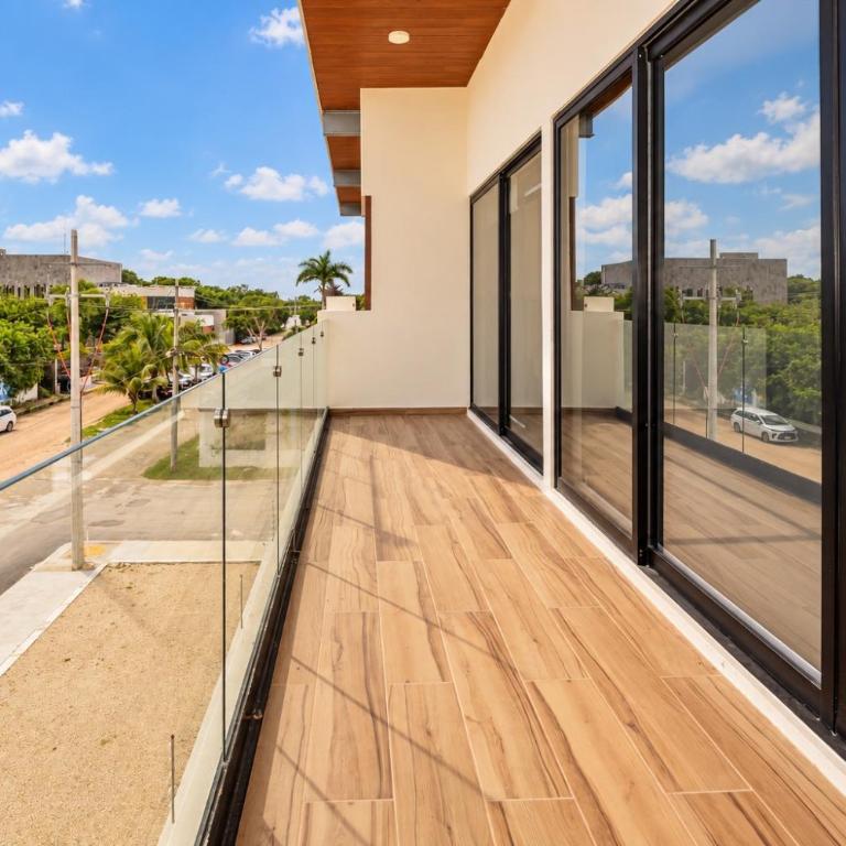 H living modernos con gym & albercas - Apartment mit Balkon - 10