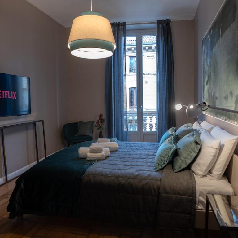 MA HOME Luxury Suite in Torino Center WiFi and AC - Apartment mit 2 Schlafzimmern - 10