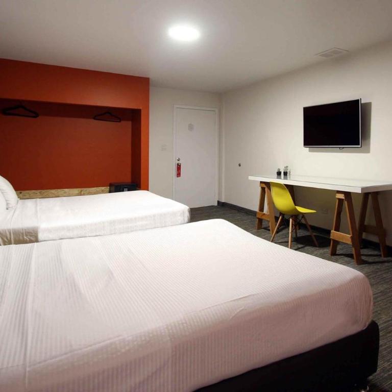 Stay Rio Tijuana - Habitación con 2 camas grandes - 5