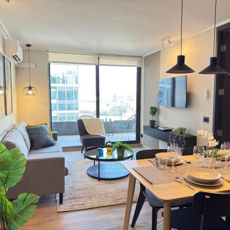 HOM 2bed with breakfast and terrace floor 10 Alto LasCondes - Apartment - 2
