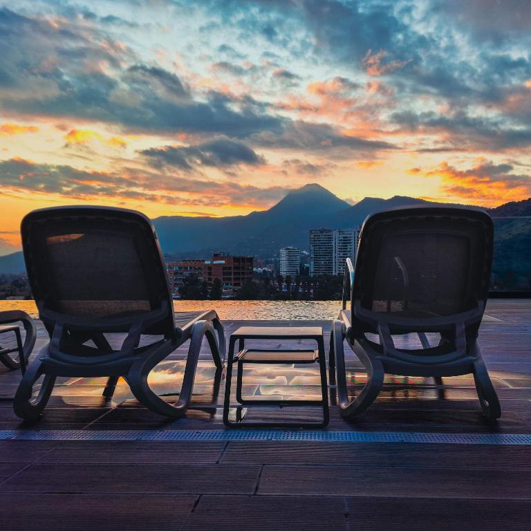 HOM 2bed with breakfast and terrace floor 10 Alto LasCondes - Apartment - 3
