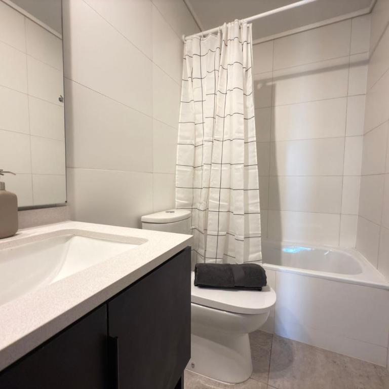 HOM 2bed with breakfast and terrace floor 10 Alto LasCondes - Apartment - 56