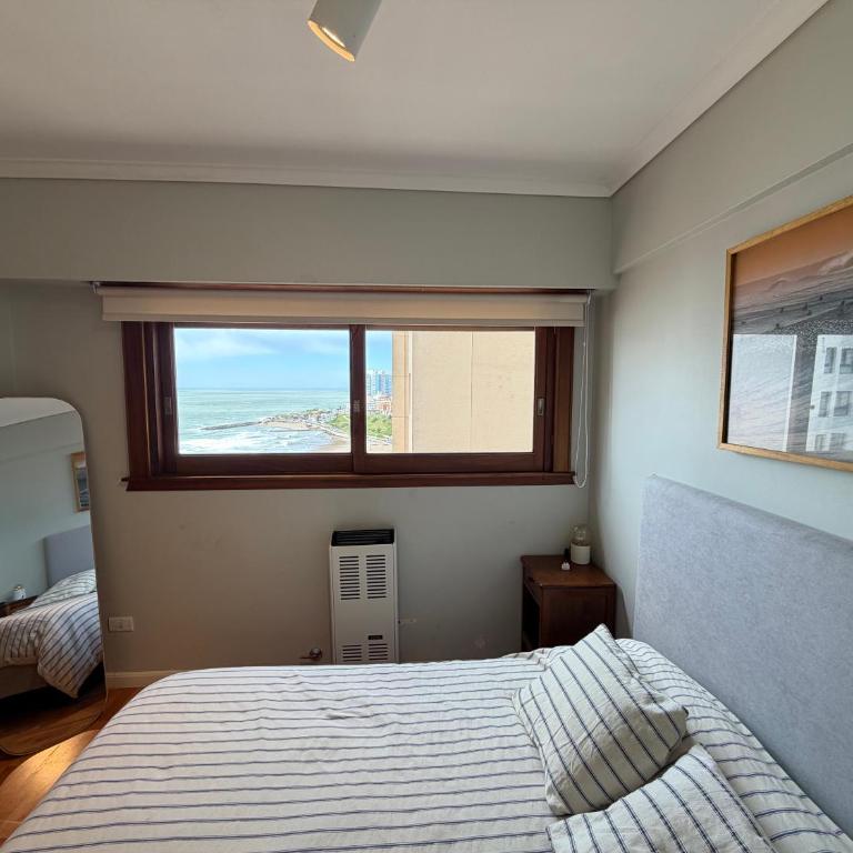 Dos ambientes vista al mar - One-Bedroom Apartment with Sea View and Balcony - 12