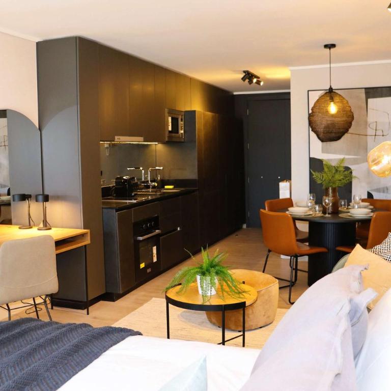 Las Condes Studio with breakfast Gym Private Terrace Parking - Apartamento - 8