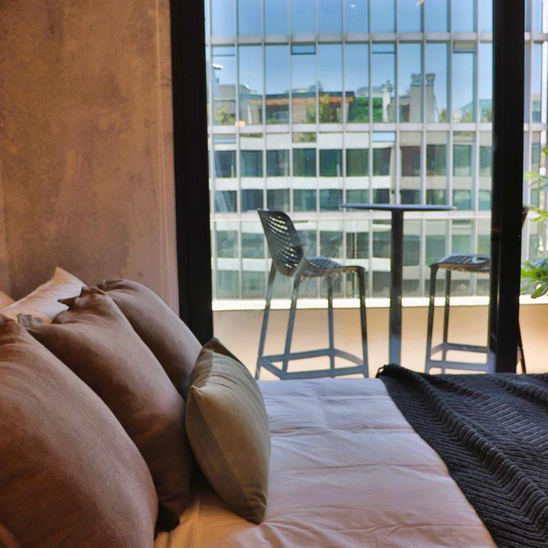 Las Condes Studio with breakfast Gym Private Terrace Parking - Apartamento - 9