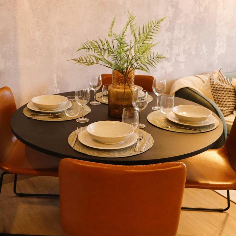 Las Condes Studio with breakfast Gym Private Terrace Parking - Apartamento - 12