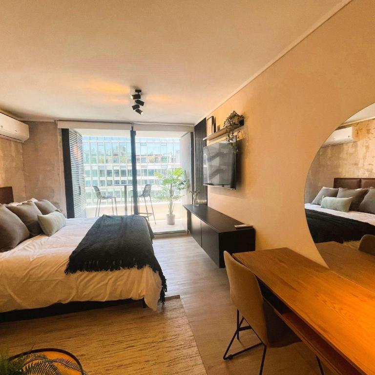 Las Condes Studio with breakfast Gym Private Terrace Parking - Apartamento - 15