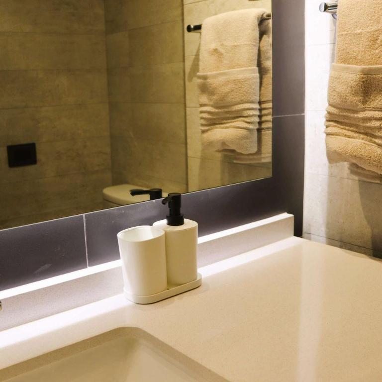 Las Condes Studio with breakfast Gym Private Terrace Parking - Apartamento - 18