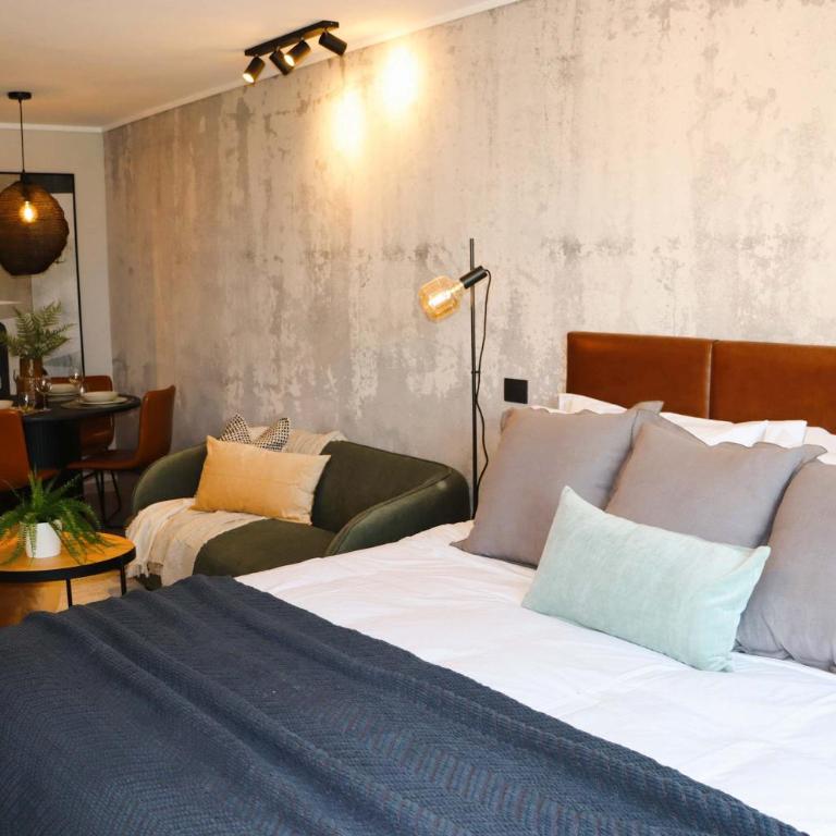 Las Condes Studio with breakfast Gym Private Terrace Parking - Apartamento - 25