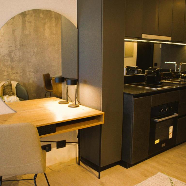 Las Condes Studio with breakfast Gym Private Terrace Parking - Apartamento - 26