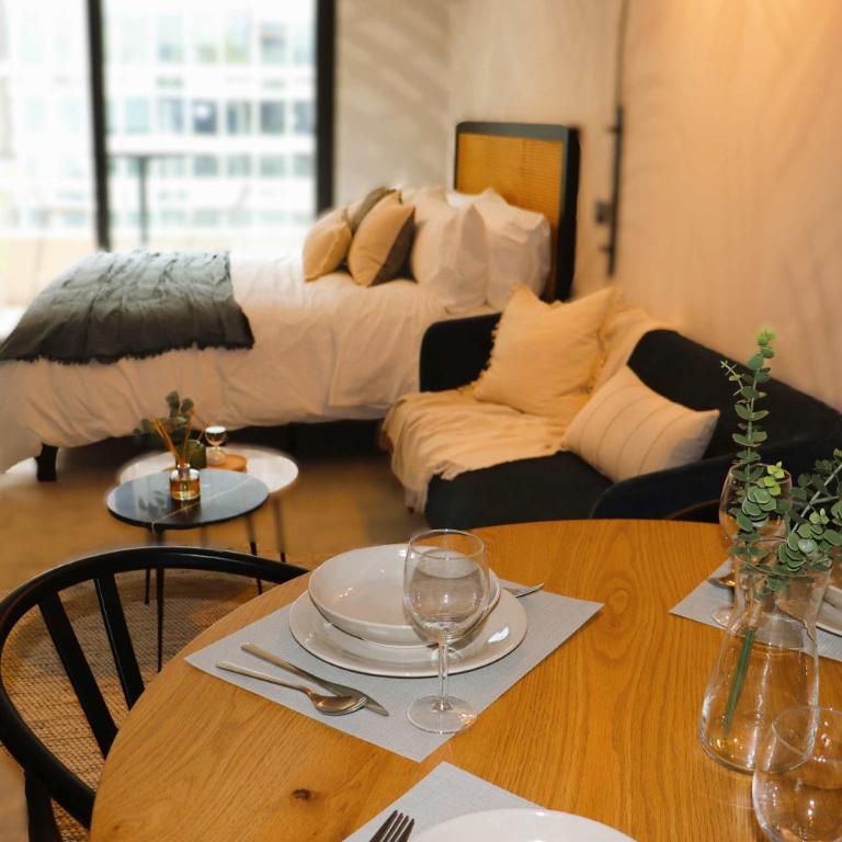 HOM Studio with breakfast y pool and gym Los Dominicos - Apartamento - 6