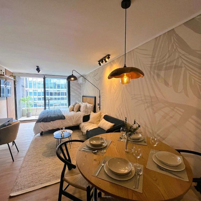 HOM Studio with breakfast y pool and gym Los Dominicos - Apartamento - 9